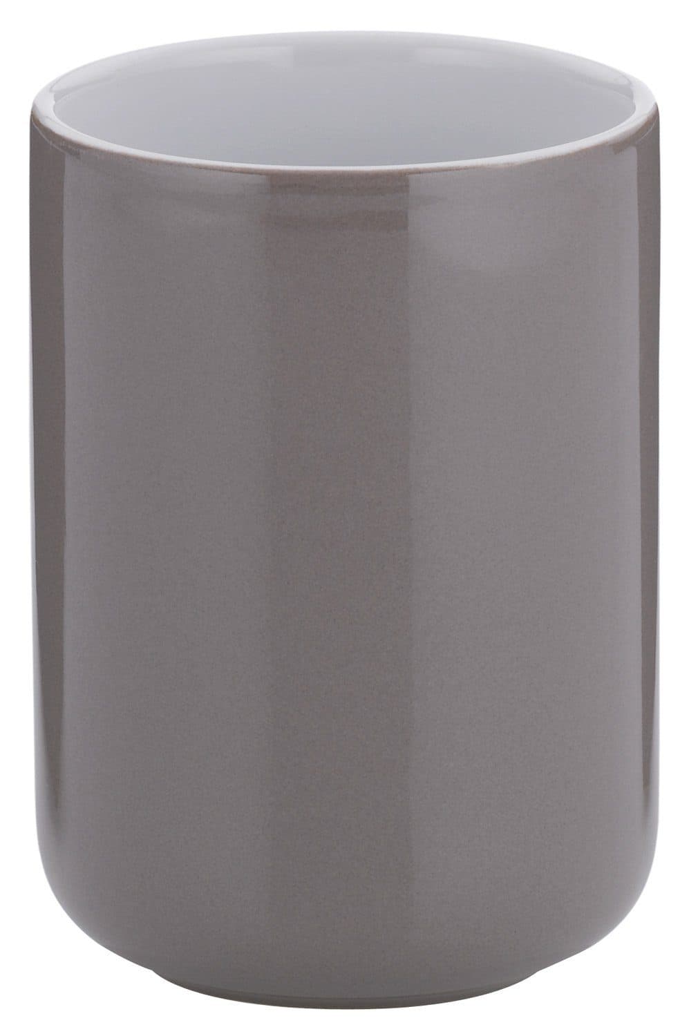 Kela Zahnputzbecher ISABELLA Braun Keramik