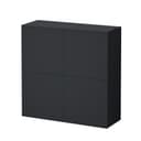 doporro Sideboard Kommode Matt Anthrazit Push-to-Open Bild 2
