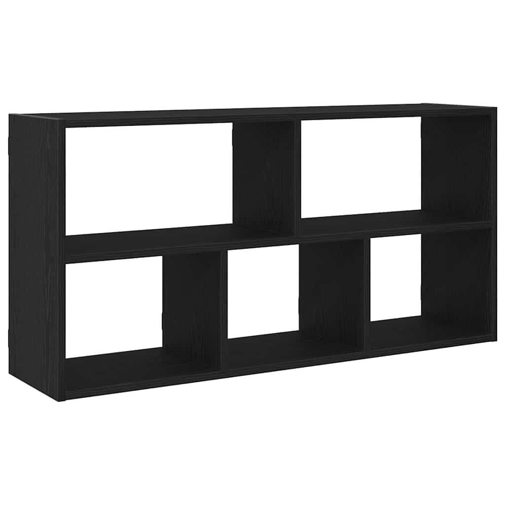 vidaXL Wandregal Schwarz Eichen-Optik Robust Holzwerkstoff - Bild 2