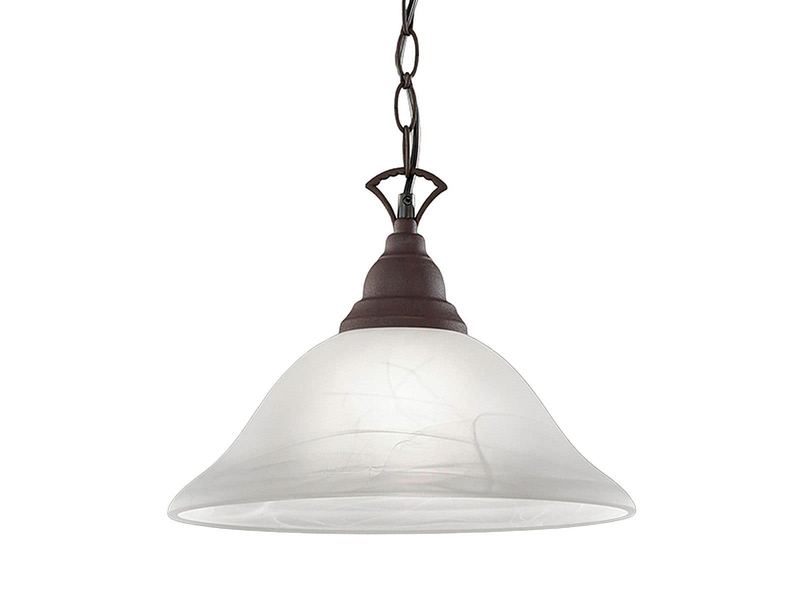 Reality Leuchten LED Pendelleuchte Landhausstil Warmweiß Rostoptik - Bild 2