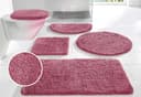 my home Badematte Inga, Badteppich, Polyester, Beere Bild 2