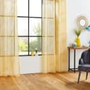 Atmosphera Créateur d'intérieur Gardine Vorhang DEVO Modern Gelb Bild 2