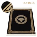 Belle Arti Teppich Amphore 100% Viskose Schwarz Gold Bild 2
