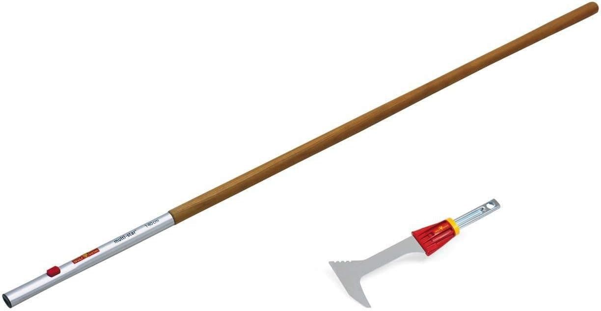 WOLF-Garten Fugenkratzer Set 140 cm Holzstiel