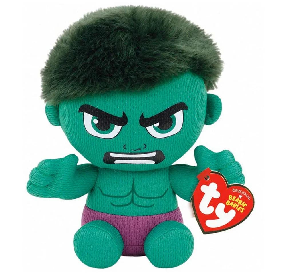 Marvel Hulk Plüschfigur 15 cm Grün