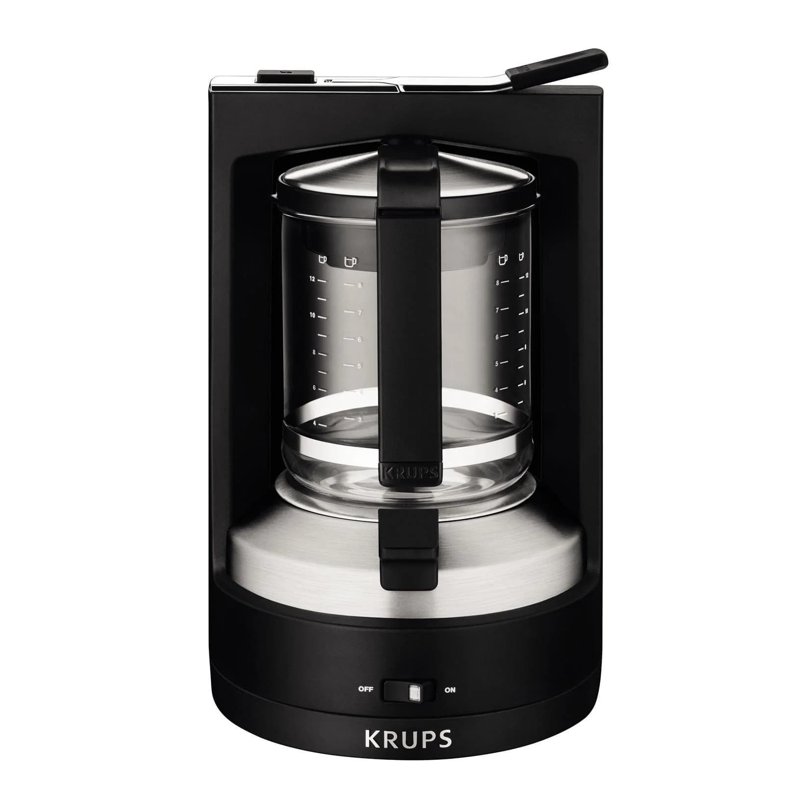 Krups KM 4689 - T 8.2 Filtermaschine Schwarz/Silber 850 Watt