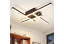 ZMH LED Deckenleuchte 4-flammig Schwarz Modern Bild 2