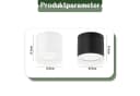 ZMH LED Deckenstrahler GX53 Warmweiß 5W Metall Bild 3