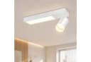 Nettlife Deckenstrahler 1/2/3/4 Flammig GU10 LED Warmweiß Schwenkbar Metall Bild 2