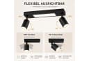 Nettlife Deckenstrahler 1/2/3/4 Flammig GU10 LED Warmweiß Schwenkbar Bild 4