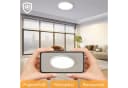 Nettlife LED Deckenleuchte Flach 22cm Warmweiß Nicht Dimmbar Bild 3