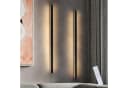 Nettlife LED Wandleuchte Schwarz Modern 60CM Dimmbar Bild 2