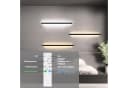 Nettlife LED Wandleuchte Schwarz Modern 60CM Dimmbar Bild 3