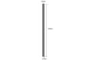 Nettlife LED Wandleuchte Schwarz Modern 60CM Dimmbar Bild 5