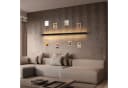 Nettlife LED Wandleuchte Schwarz Modern 60CM 21W Up Down innen Wandbeleuchtung Bild 1