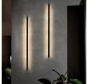 Nettlife LED Wandleuchte Schwarz Modern 60CM 21W Up Down innen Wandbeleuchtung Bild 2
