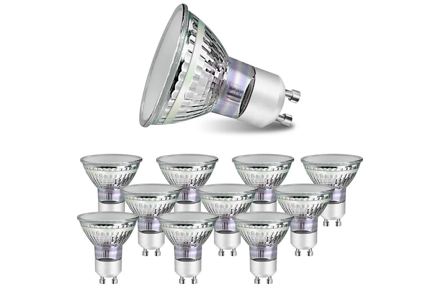 Nettlife LED-Leuchtmittel 10ER GU10 Warmweiß 3/4W 3000K - Bild 2