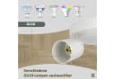 Nettlife Deckenstrahler 2 Flammig Schwarz GU10 Modern Schwenkbar Bild 5
