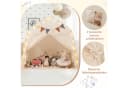 COSTWAY Spielzelt Kinder Spielhaus Boho-Stil 157x98x148cm Bild 3