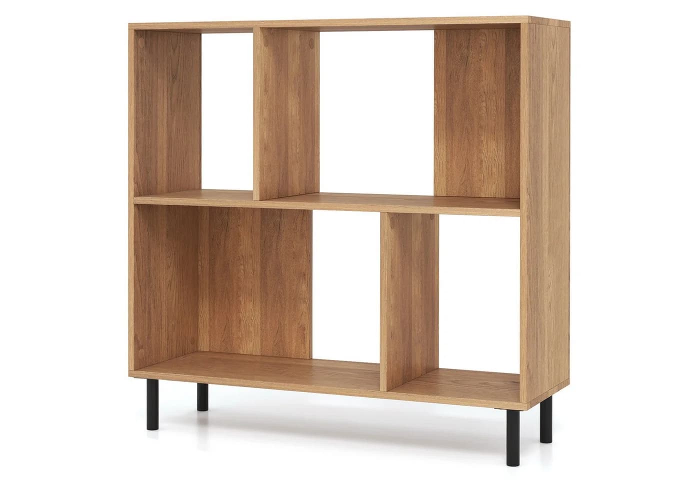 COSTWAY Bücherregal 4 Fächer Würfelregal 2 Ebenen 90x30x90cm - Bild 2