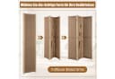 COSTWAY Raumteiler 170x121cm 3-tlg. Beige Bild 4