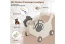 COSTWAY Lauflernwagen 18L Beige/Grau HDPE Bild 1