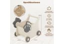 COSTWAY Lauflernwagen 18L Beige/Grau HDPE Bild 3