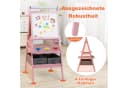 COSTWAY 3 in 1 Kinder magnetisch Kreidetafel doppelseitig Bild 4