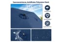 COSTWAY Sonnenschirm mit LED-Solar-Beleuchtung & Kurbel Bild 3