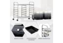 COSTWAY Rollcontainer mit 12 Schubladen Kunststoff Rollwagen Bild 5