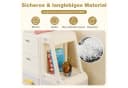 COSTWAY Kinderregal 1-tlg. Spielzeugregal Bücherregal Beige/Grau Bild 3