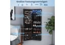COSTWAY Schmuckschrank mit LED & Ganzkörperspiegel für Tür und Wand Bild 4