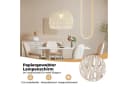COSTWAY Pendelleuchte Beige Papierseil 43 cm Bild 5