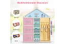 Kinderregal im Hausform-Stil aus HDPE Bild 1