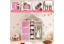 Kinderregal im Hausform-Stil aus HDPE Bild 3