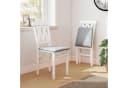 COSTWAY Esszimmerstuhl 2er Set Klappbar PVC-Leder Bild 1