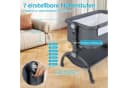COSTWAY Beistellbett 3in1 Babywiege Stubenwagen 7-fach höhenverstellbar Bild 1