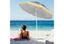 COSTWAY Sonnenschirm 200x200 cm Bunt UPF 50+ Knickbar Bild 1