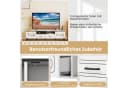 COSTWAY TV-Schrank Holz, Lowboard mit 2 Schubladen & Stauraum, 180,5 cm Bild 5