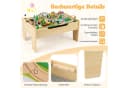 COSTWAY 5-in-1 Kindertisch Set 78-tlg. Multifunktionaler Spieltisch ab 3 Jahren Bild 1