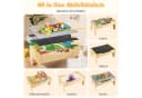 COSTWAY 5-in-1 Kindertisch Set 78-tlg. Multifunktionaler Spieltisch ab 3 Jahren Bild 5