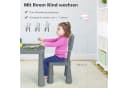 COSTWAY Kindertisch Set 3 TLG. Grau PP Bild 3