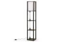 COSTWAY Stehlampe mit 3-stufig einstellbaren LED-Streifen und Fußschalter Bild 2