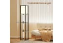 COSTWAY Stehlampe mit 3-stufig einstellbaren LED-Streifen und Fußschalter Bild 3