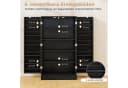 Stilvoller Mehrzweckschrank aus MDF-Platten Bild 3