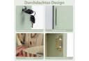 COSTWAY Schmuckschrank mit LED & Spiegel abschließbar Bild 5