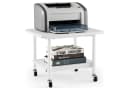 COSTWAY Druckertisch mit 2 Ebenen & 4 Rollen, bis 35 kg, 49x40x38cm Bild 1