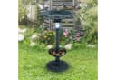 Vogeltränke und Futterspender mit Solarlicht Bild 1