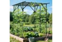 KOMFOTTEU Rankhilfe Rankbogen Gartenbogen Metall 200 x 150 x 197 cm Bild 1