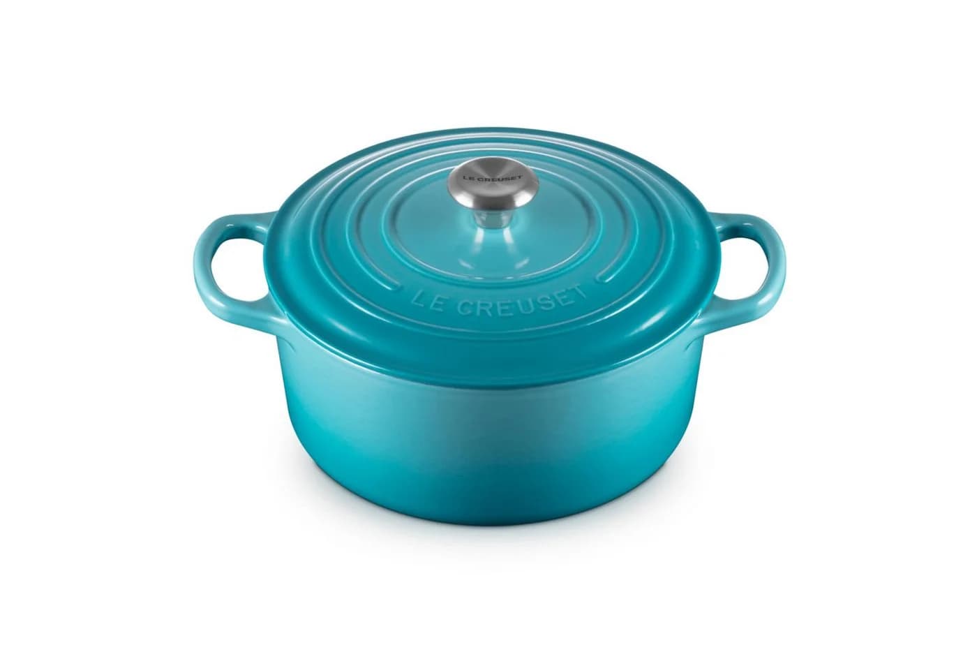 LE CREUSET Gusseisen-Bräter Signature Karibik Ø 22 cm - Bild 2